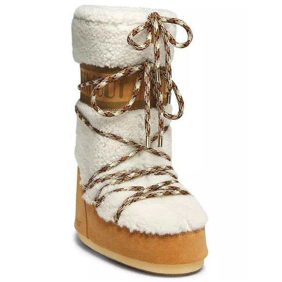 Moon Boot Shoes - Icon Shearling Moon Boots